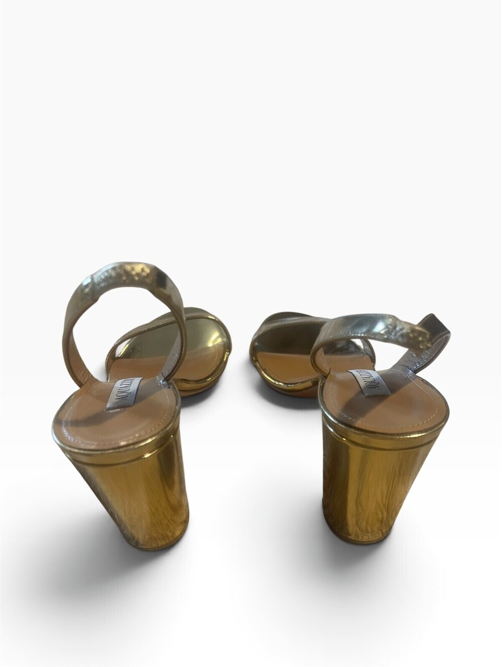 Aquazzura So Nude Block Sandal 105 - Picture 5 of 7